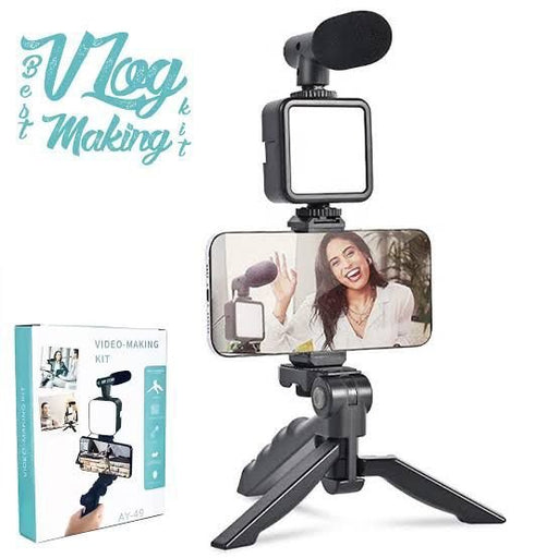 Portable Vlogging Kit Video Making Equipment