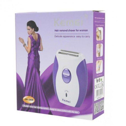 Kemei Km-280r Hair Removal Shaver For Women